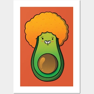 Afrocado, The Friendly Avocado Posters and Art